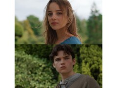 A promotional image for the announcement of the lead actors for the live action Legend of Zelda film, showing the two main actors in a collage. (Image source: Nintendo of Japan on X)