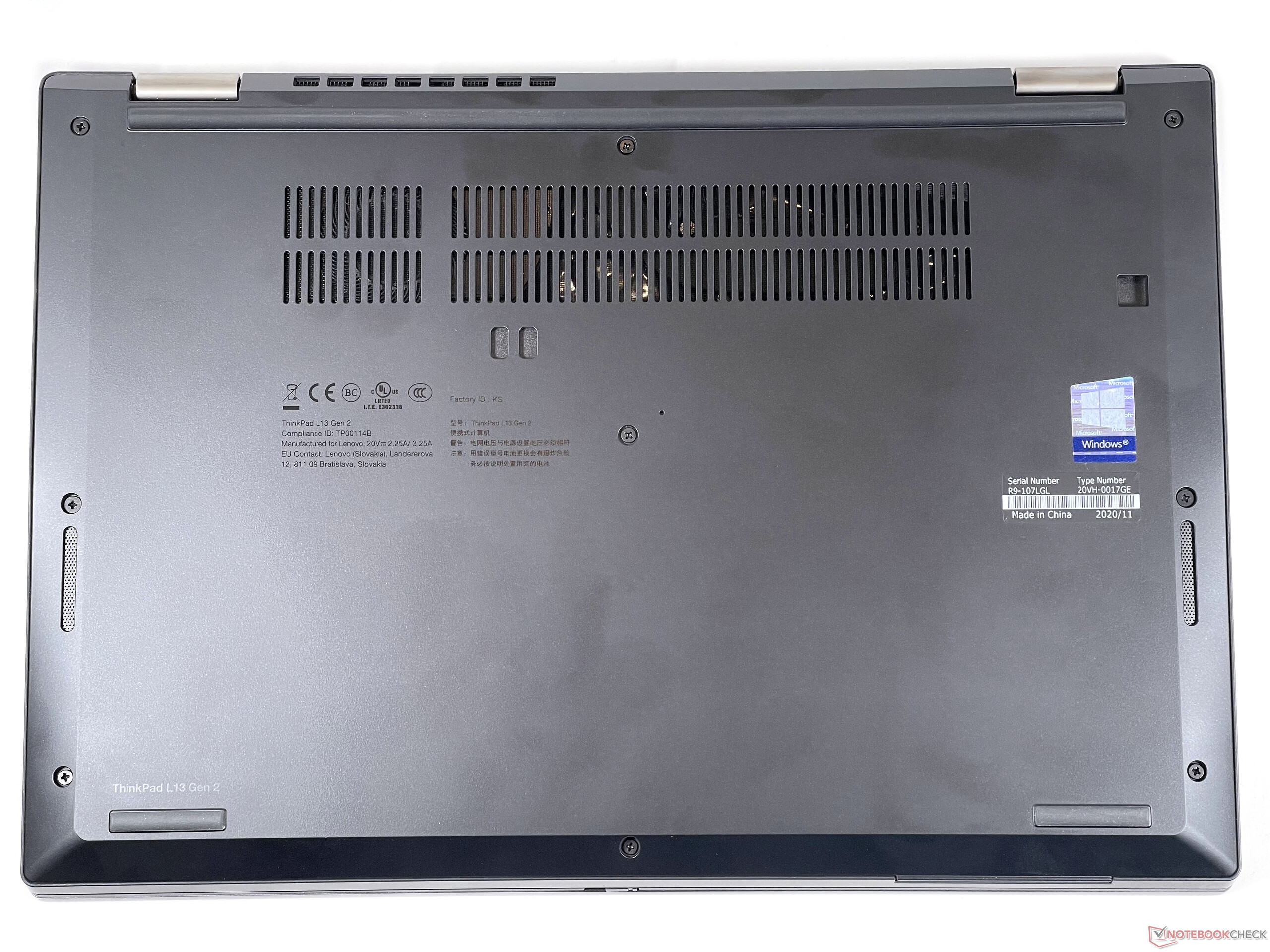 Lenovo ThinkPad L13 Gen 2, 13 Inch Business PC