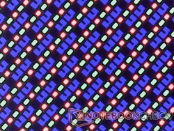 Sharp OLED subpixel array