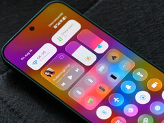 HyperOS 4 beta has landed on the first set of eligible devices Pictured: Xiaomi's new Liquid Glass-like design showcased in the control center.