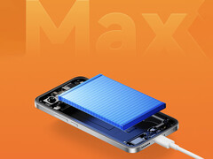 The Note 17 Pro Max will also have 100W fast charging support. Pictured: a promo picture highlighting the large battery.