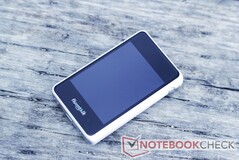 The T1 Mini is made of plastic but feels solid.