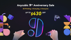 Anycubic announces a new sale. (Image source: Anycubic)
