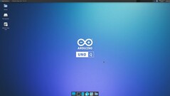 A Linux desktop can be used (Image source: Notebookcheck)