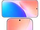 A bezel-less display mockup.