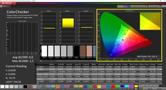 CalMAN: ColorChecker (calibrated)