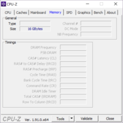 MSI Creator 15 - CPUz