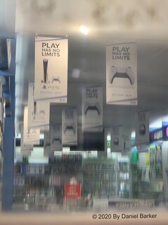 PS5 banners in Australia. (Image source: @DanielBarker21)