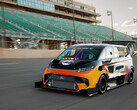 Ford has reworked the SuperVan all-electric performance van to break records in the Pikes Peak International Hill Climb. (Image source: Ford) 