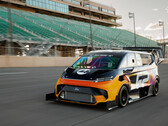 Ford has reworked the SuperVan all-electric performance van to break records in the Pikes Peak International Hill Climb. (Image source: Ford) 