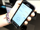 The "rugged S9 Active" seen at MWC 2019. (Source: YouTube)