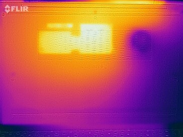 Heat map under load - Bottom