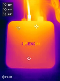 Geekom A7 Max stress test (top side)