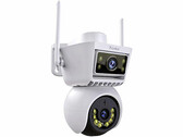 The 7Links Dual Lens Wi-Fi Pan Tilt IP Camera is now on sale in Europe. (Image source: Pearl)