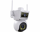 The 7Links Dual Lens Wi-Fi Pan Tilt IP Camera is now on sale in Europe. (Image source: Pearl)