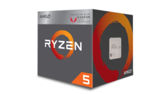 AMD 'Raven Ridge' Ryzen 5 2400G APU. (Source: AMD)
