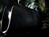 The darkened image shows the charging dock for the 8BitDo Pro 3 Tomb Raider edition.