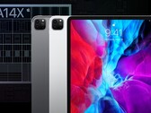 The 2021 iPad Pro could sport an Apple A14X system-on-a-chip. (Image source: Apple/Wccftech - edited)