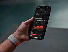 The Amazfit Helio Strap (pictured) is receiving software version 3.0.2.2. (Image source: Amazfit)