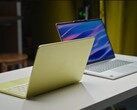The Apple MacBook Neo weighs 2.7 lbs. (1.23 kg) while the Lenovo IdeaPad Slim 5x comes in at 3.3 lbs. (1.48 kg).