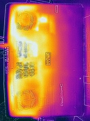 Thermal image bottom - idle