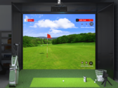 The BenQ Ace is a laser projector for golf simulation. (Image source: BenQ)