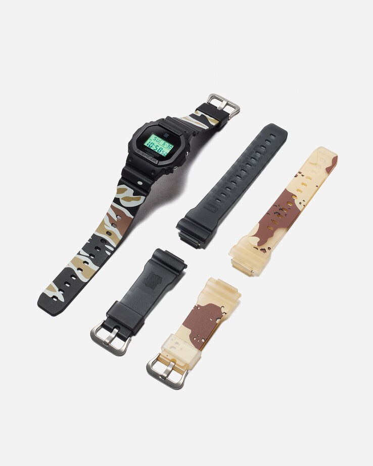 The Casio G-Shock x Undefeated DWE5600UD-1 watch. (Image source: Undefeated)