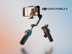 DJI sells the Osmo Mobile 8 in a single colour option. (Image source: DJI - edited)