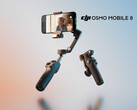 DJI sells the Osmo Mobile 8 in a single colour option. (Image source: DJI - edited)