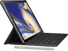 The forthcoming Galaxy Tab S4 official press render has leaked out. (Source: Evan Blass)