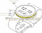 Upcoming Samsung Gear watch with rotary dial display shown in a patent filing