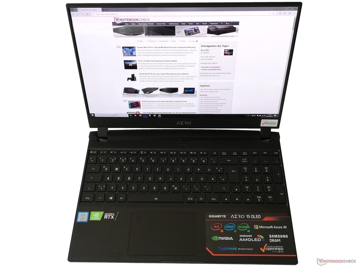 Gigabyte Aero 15 XA Laptop Review: With OLED panel and 4K in a new ...