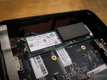 Primary M.2 PCIe3 x4 2280 slot with thermal pad