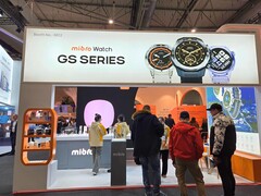 The Mibro GS Explorer S is on display at MWC 2025. (Image source: Mibro via Instagram)