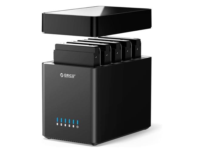 Orico launches 5-bay 3.5-inch HDD enclosure with magnetic tool