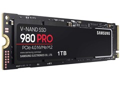 Amazon has the Samsung 980 Pro SSD with 1TB of capacity on sale for US$75 (Image: Samsung)