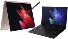 The Samsung Galaxy Book Pro 360 and Galaxy Book Pro could be launched in May. (Image source: Voice/EBlass - edited)