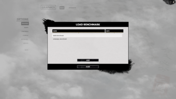 Total War: Three Kingdoms has two benchmark scenarios.