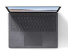 The Surface Laptop 4 features an Alcantara keyboard deck. (Source: Microsoft)