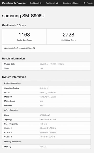 (Image source: Geekbench)