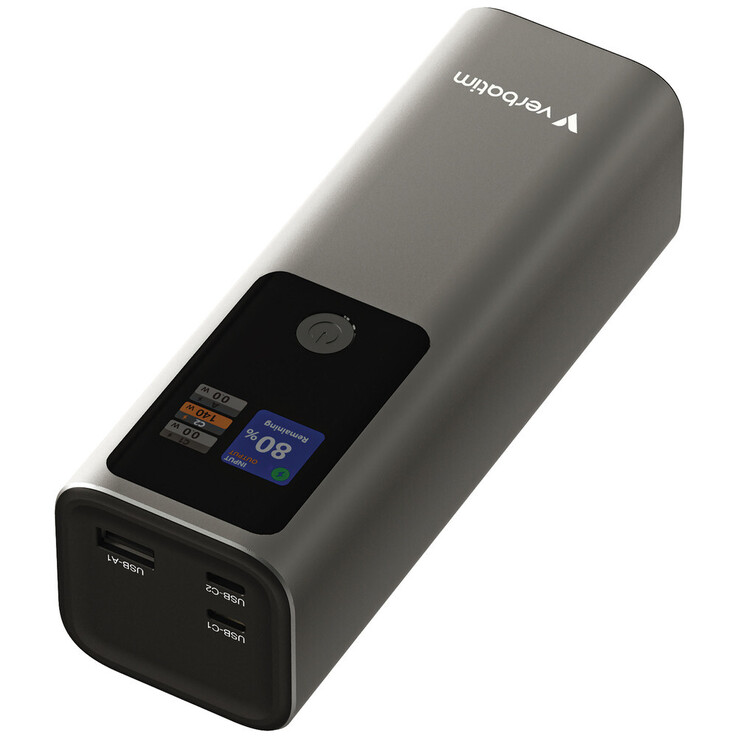 The Verbatim Charge ‘n’ Go Power Bank 27000 mAh. (Image source: Verbatim)