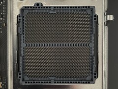 AMD's AM5 socket showing pin layout and density. (Image source: Wikipedia)