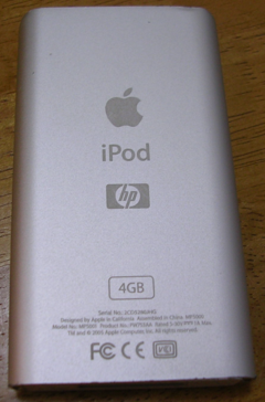 HP previously partnered with Apple in 2004 to resell its iPod with HP branding. (Source: Wikipedia)