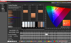 ColorChecker before calibration