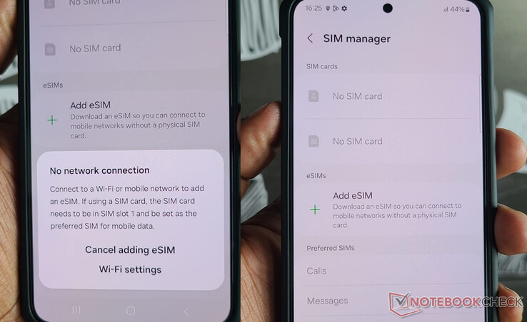 Converting your physical SIM to eSIM on a Samsung phone (Image Source: Antony Muchiri)