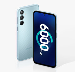 Samsung offers the Galaxy M35 in three colour options, shown below. (Image source: Samsung)