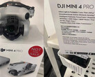 The Mini 4 Pro and its retail packaging. (Image source: @Quadro_News)