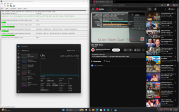 LatencyMon shows no major DPC issues or dropped frames when playing 4K60 video content