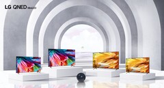 LG introduces its QNED TVs. (Source: LG)