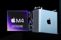 With the M4 Extreme SoC out of the way, the upcoming Apple Mac Pro will likely have to settle for the M4 Ultra. (Image source: Apple, edited)